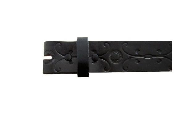 570x407 Black Floral Vector Wide Leather Belt Available Up Etsy