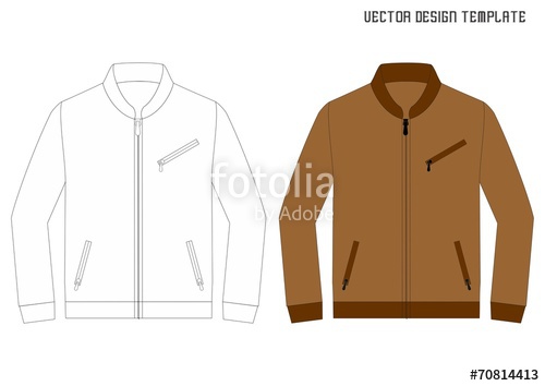 500x354 Leather Jacket Design Template Stock Image And Royalty Free