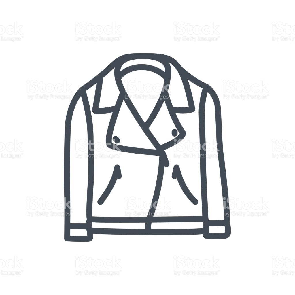 Leather Jacket Vector at Vectorified.com | Collection of Leather Jacket ...