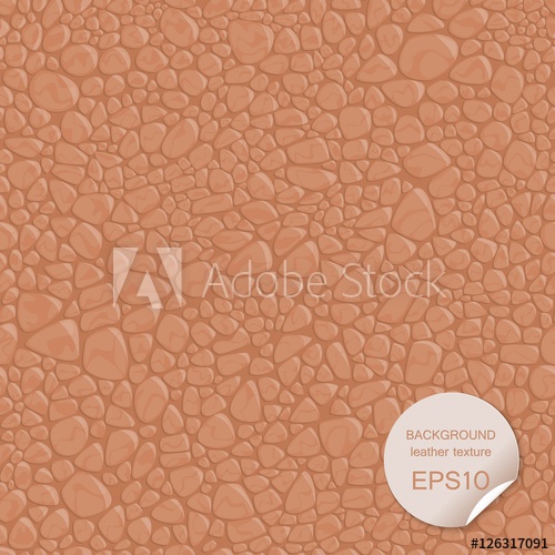 500x500 Seamless Background Leather Texture Vector Illustration