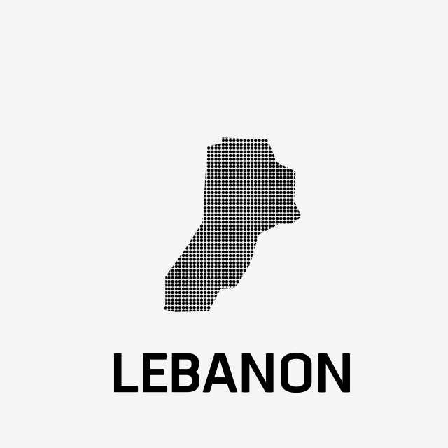 640x640 Lebanon Map, Lebanon, Map, World Png And Vector With Transparent