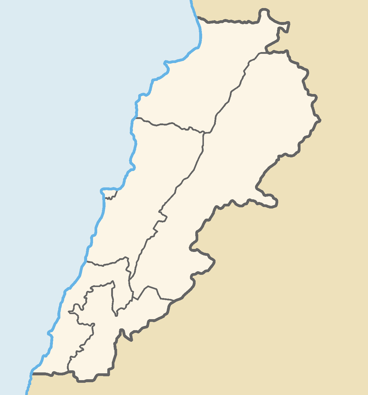 1238x1328 Filelebanon Governorates Color