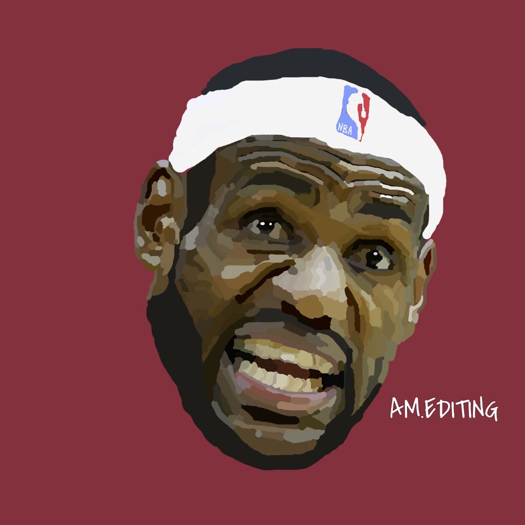 Lebron James Vector Cleveland 1024x1024 Lebron James Vector Cleveland