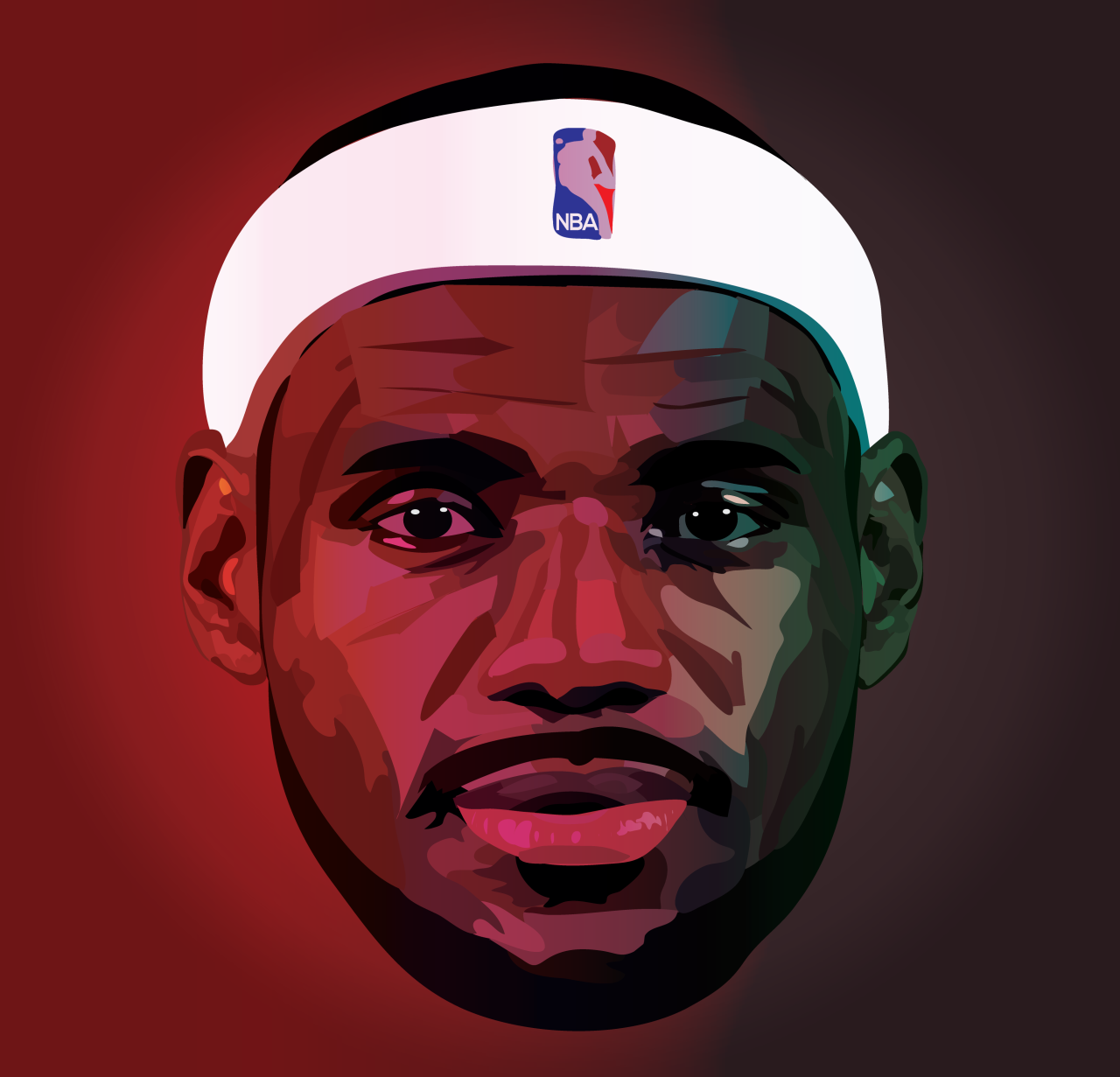 Lebron James Vector At Collection Of Lebron James