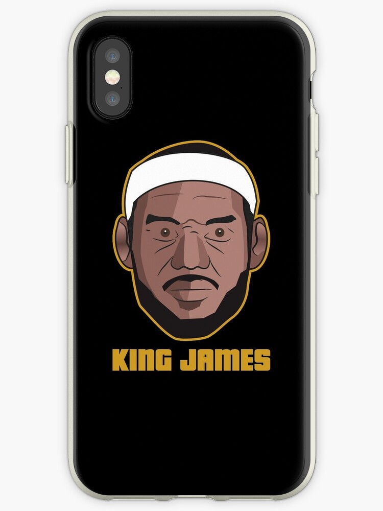 King James Vector Cartoon Iphone Case Cover 750x1000 King James Vector Cartoon Iphone Case Cover