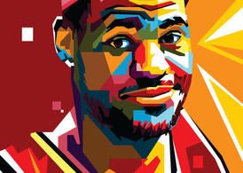 Free Lebron James Vector Portrait Free Vectors Ui Download 274x195 Free Lebron James Vector Portrait Free Vectors Ui Download