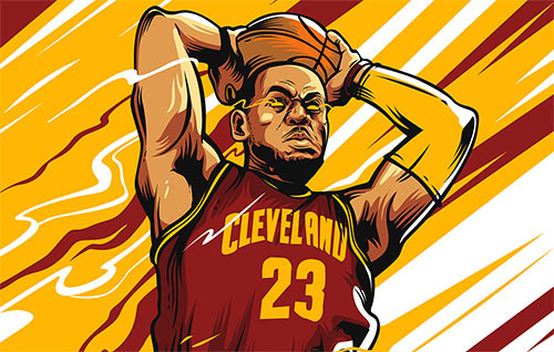 King James On Behance 500x318 King James On Behance