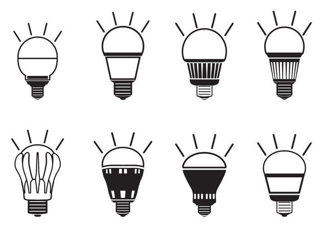 632x443 Led Light Icon Set Free Vector Download Cannypic