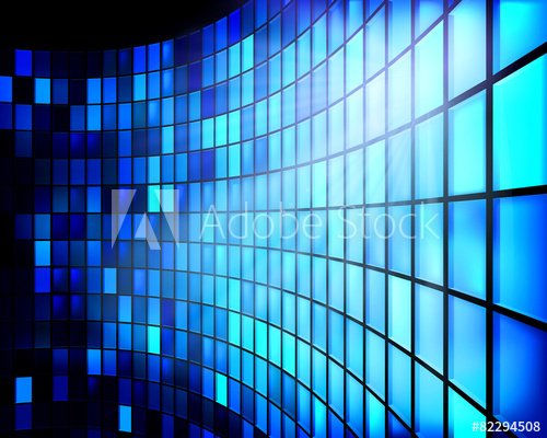 Led Screen Vector Illustration 500x400 Led Screen Vector Illustration