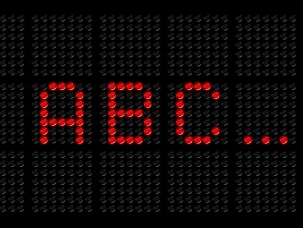 Free Led Screen Font 610x458 Free Led Screen Font