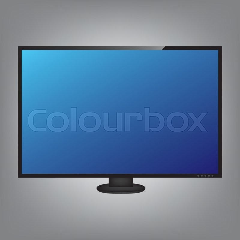 Lcd Or Led Tv Screen Vector Stock Vector Colourbox 800x800 Lcd Or Led Tv Screen Vector Stock Vector Colourbox