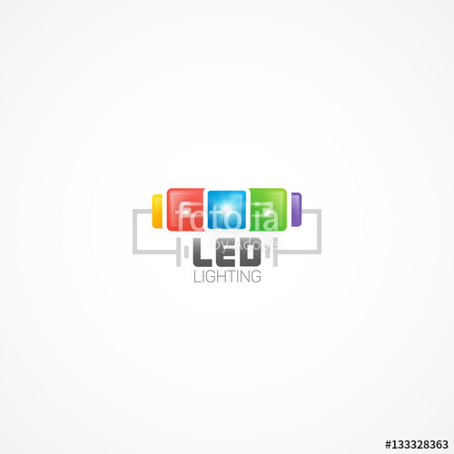 500x500 Led Logo Stock Image And Royalty Free Vector On Fotolia