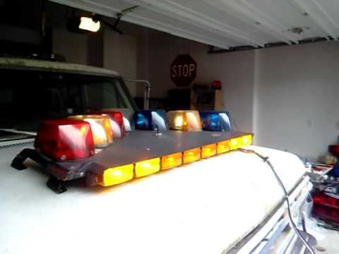 480x360 Federal Signal Vector Lightbar Demo Rear Avi