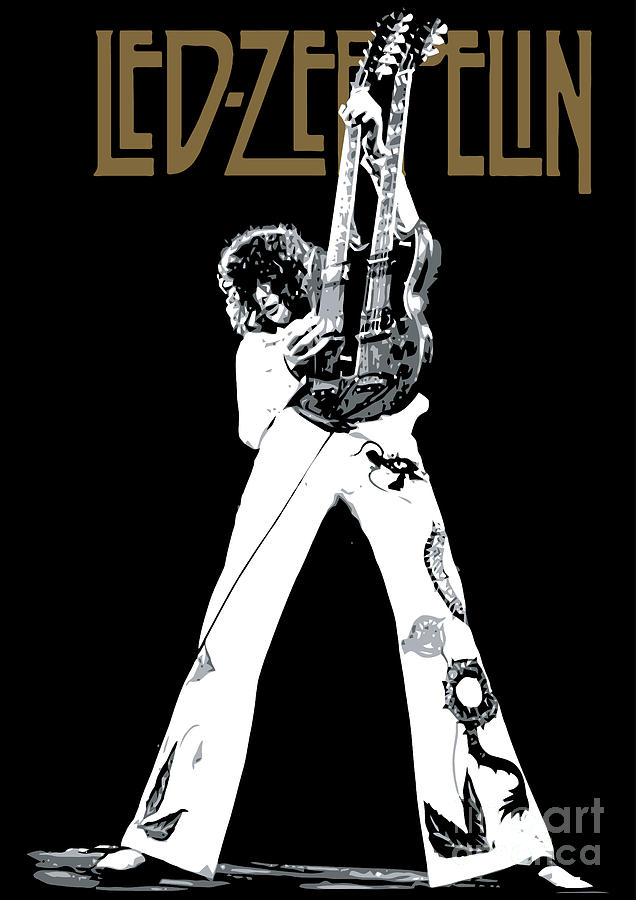 636x900 Led Zeppelin Digital Art