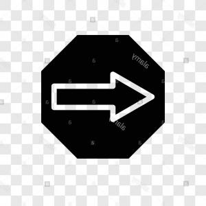 300x300 Left Arrow Vector Icon Isolated On Transparent Background Left