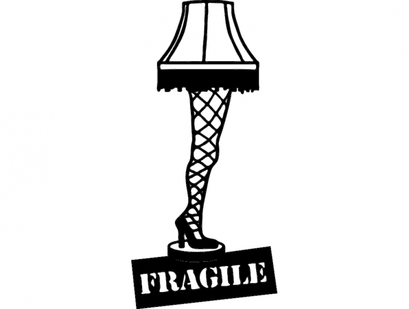 800x606 Leg Lamp Graphic Design Vector