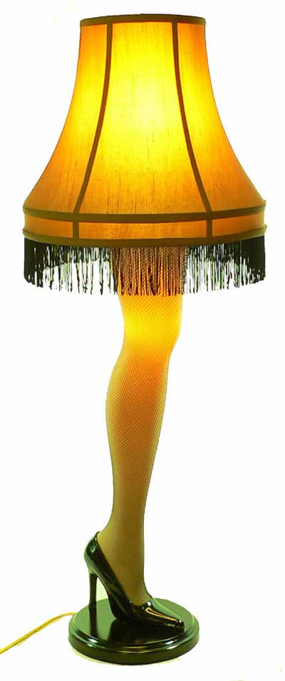 400x956 The Leg Lamp A Christmas Story House