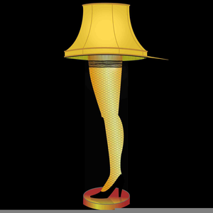 300x300 Christmas Story Leg Lamp Clipart Free Images