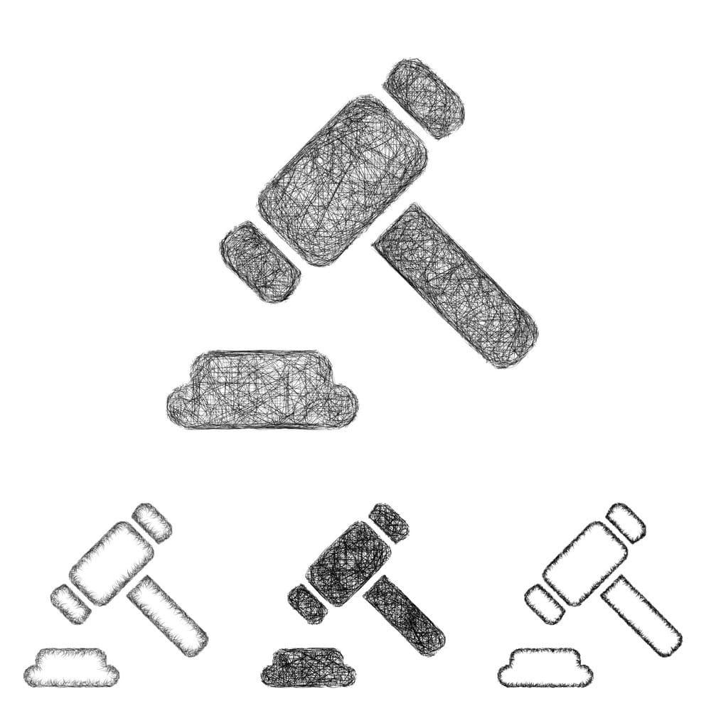 1000x1000 Legal Icon Set