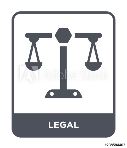 430x500 Legal Icon Vector