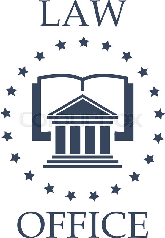 555x799 Juridical Or Law Icon For Advocate Or Stock Vector Colourbox