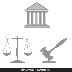 300x300 Law And Legal Illustration Free Vector Free