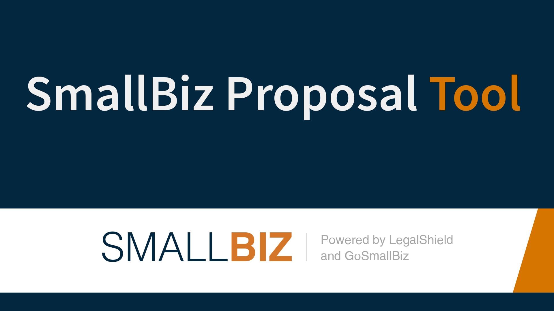 Video Smallbiz Proposal Tool Legalshield 1920x1080 Video Smallbiz Proposal Tool Legalshield