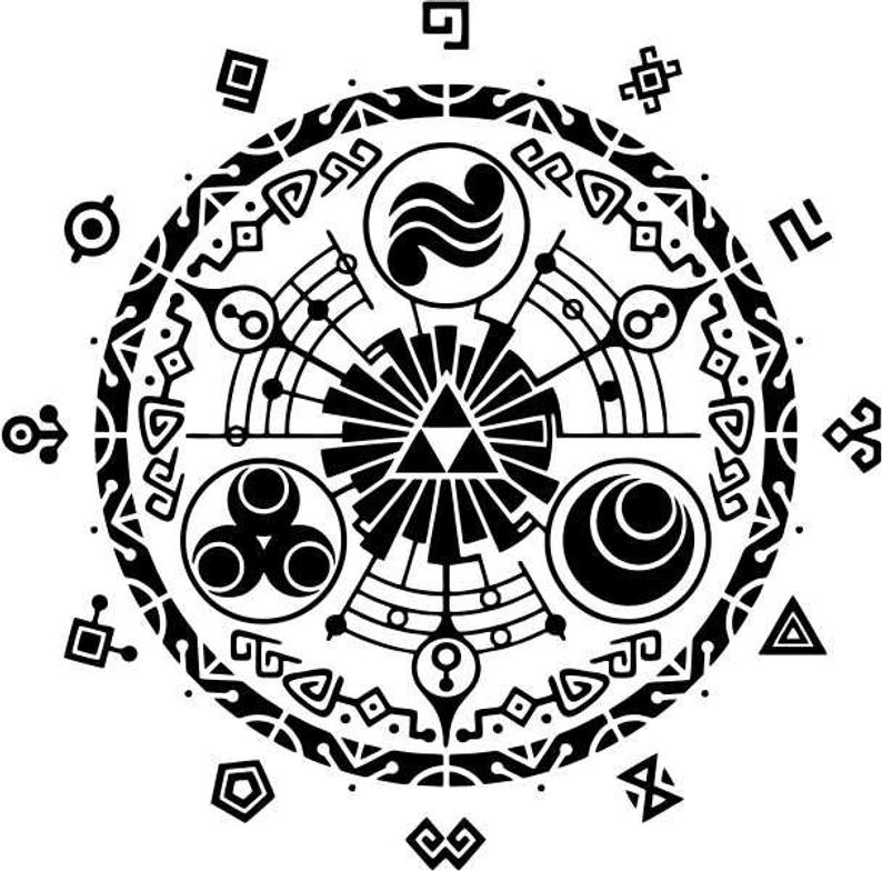 Legend Of Zelda Magic Circle Vector Etsy 794x784 Legend Of Zelda Magic Circle Vector Etsy