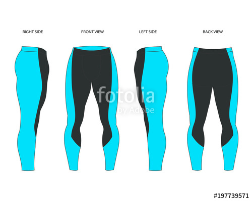 Mens Gym Legging Vector Template 500x400 Mens Gym Legging Vector Template