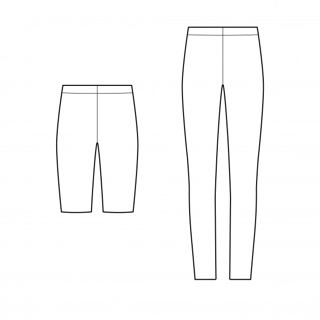 626x626 Leggings Pants Vector Premium Download
