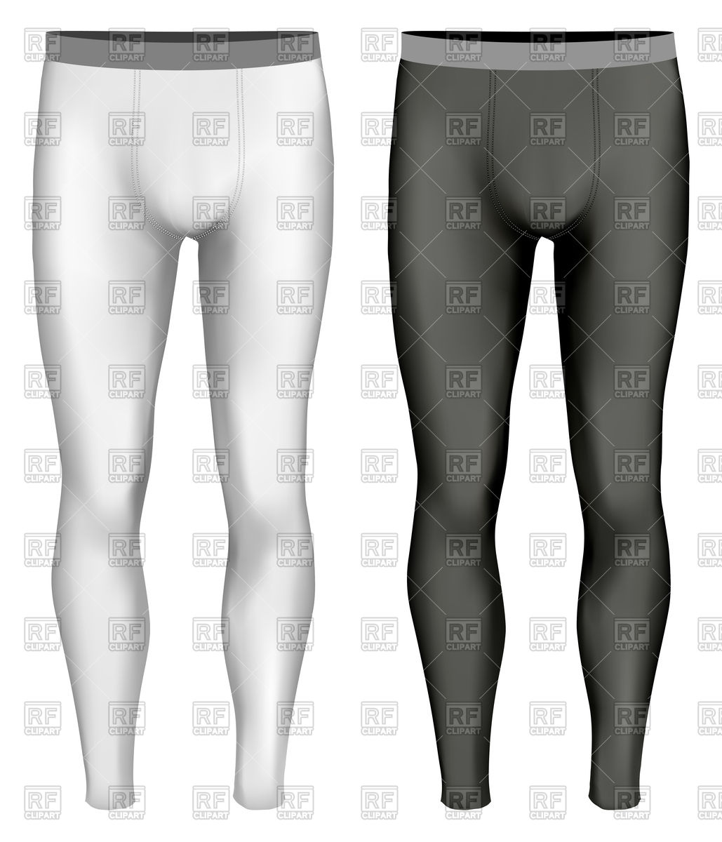 1029x1200 Mens Leggings Black And White Vector Image Of Objects Ivelly
