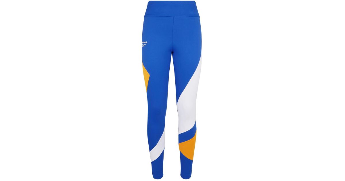 1200x630 Reebok Classic Vector Leggings In Blue