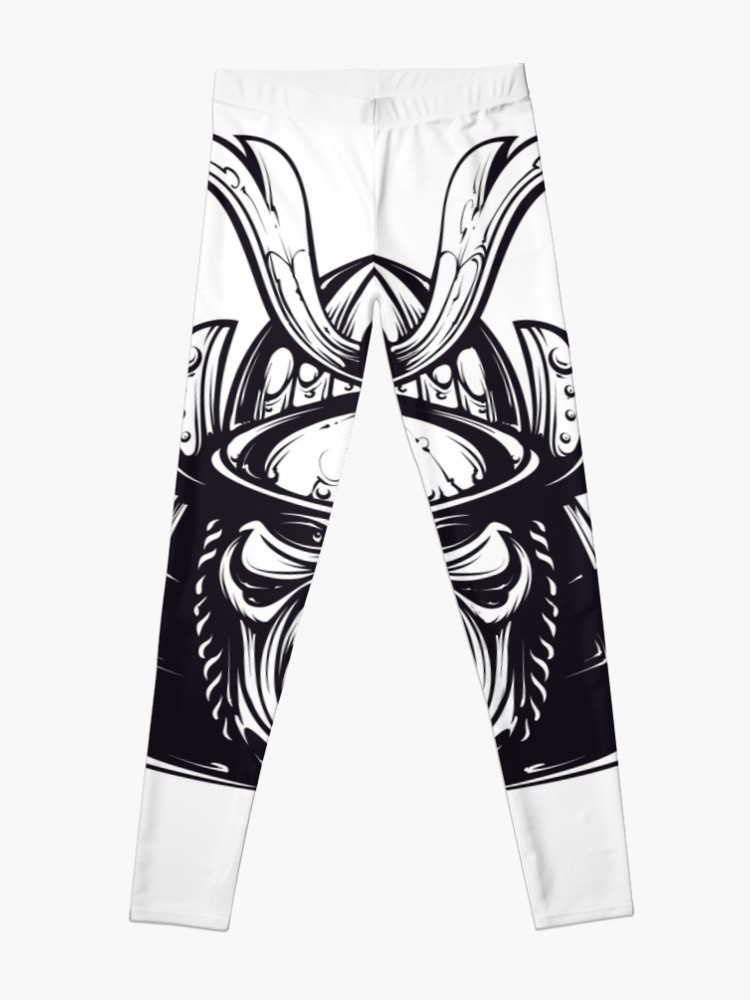 750x1000 Samurai Mask Vector Leggings