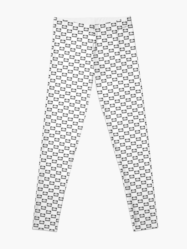 750x1000 Simplistic Black And White Porsche Vector Leggings