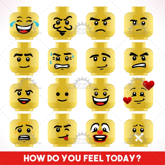 690x690 Toy Block Emoji Games Isometric