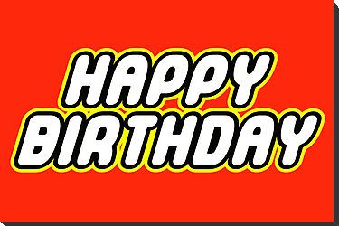 Happy Birthday Lego Logo 375x250 Happy Birthday Lego Logo
