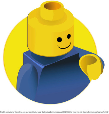 351x368 Free Vector Lego Minifig Free Vector Download