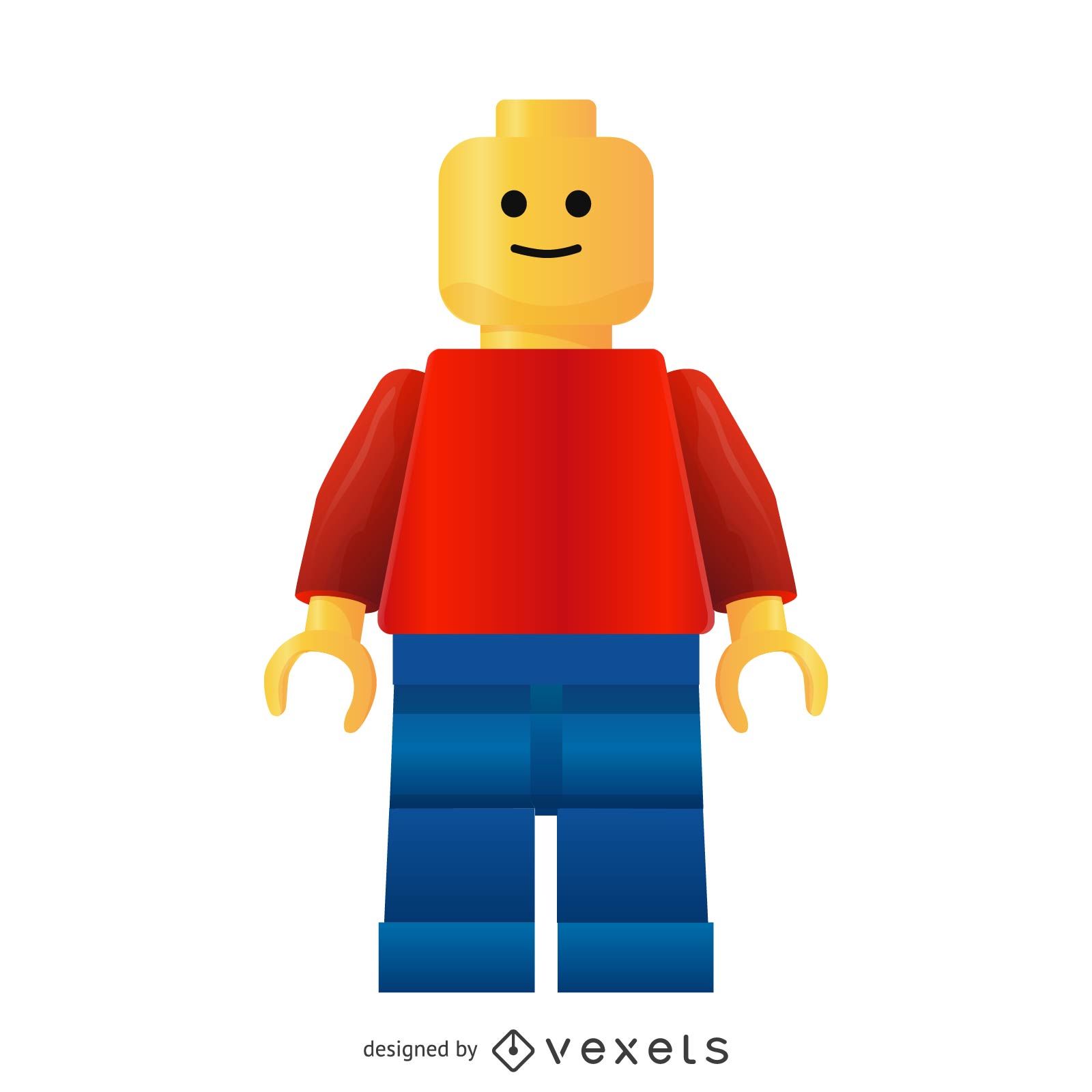 1600x1600 Lego Man Vector