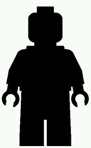 186x300 Collection Of 'lego Man Silhouette' Download More Than Images