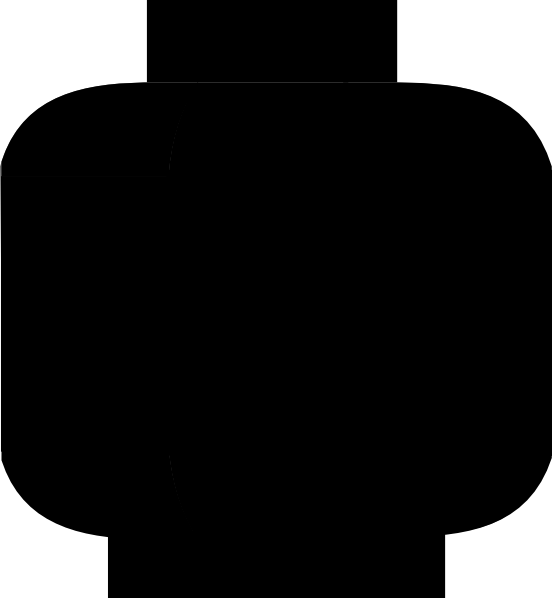 552x598 Collection Of 'lego Man Silhouette' Download More Than Images