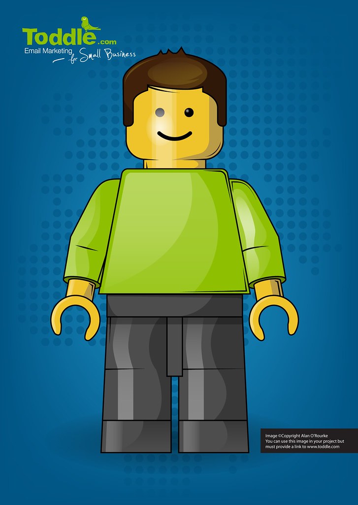 727x1024 Lego Minifig Vector