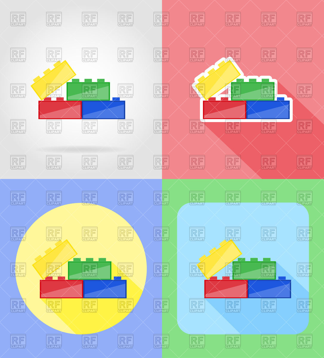 1086x1200 Lego Flat Icons Vector Image Of Signs, Symbols, Maps Konturvid