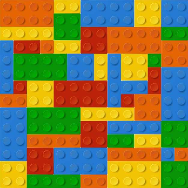 626x626 Collection Lego Vector Premium Download