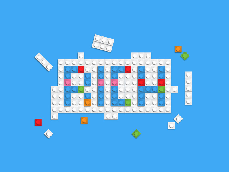 800x600 Lego Style Text Effect In Adobe Illustrator