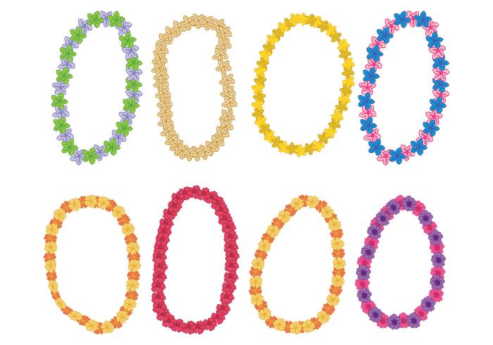 700x490 Hawaiian Lei Vector