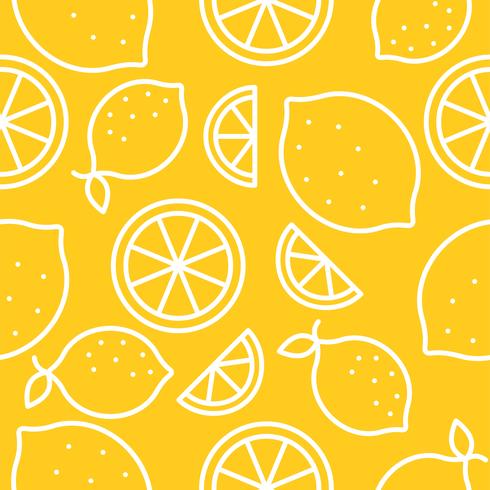 490x490 Lemon Tropical Fruit Seamless Pattern