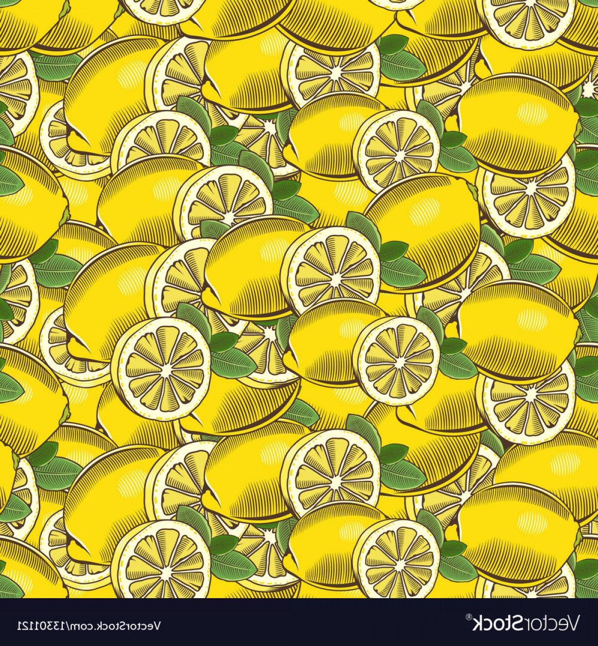 1200x1296 Vintage Lemon Seamless Pattern Vector Hoodamathrun