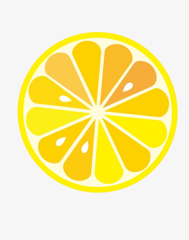 650x824 Yellow Lemon Vector, Yellow Lemon Slices, Cut Lemon Slices