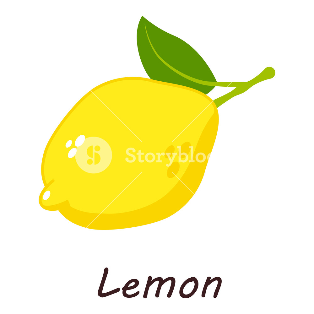 1000x1000 Lemon Icon Isometric Illustration Of Lemon Vector Icon For Web