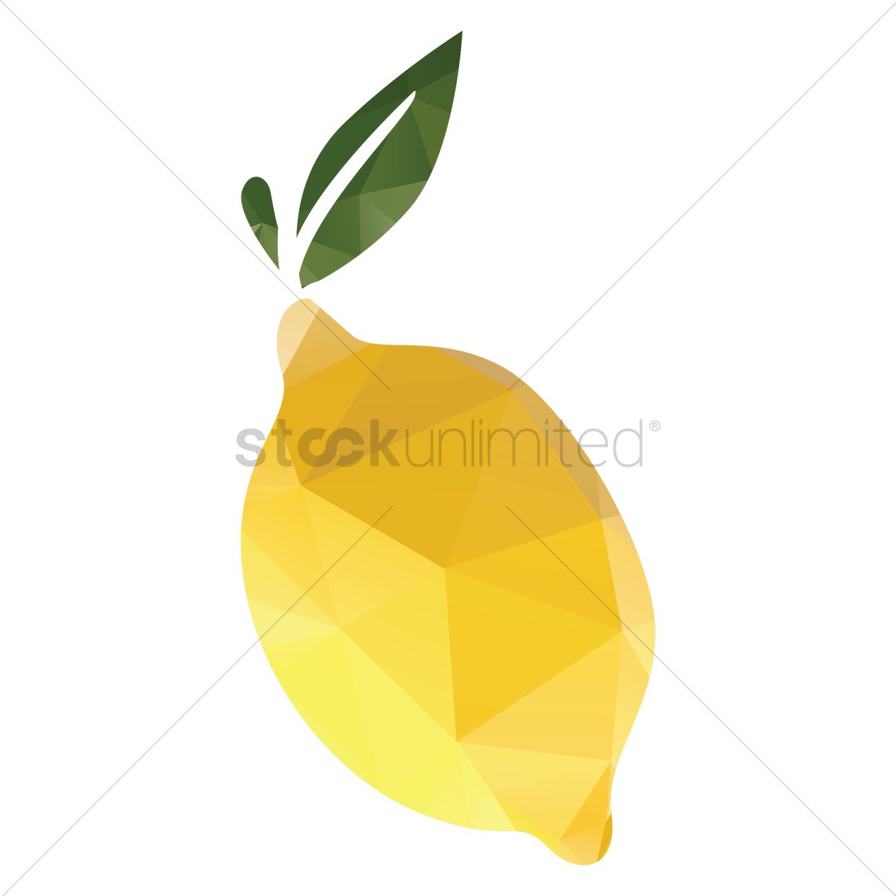 1300x1300 Free Lemon Vector Image